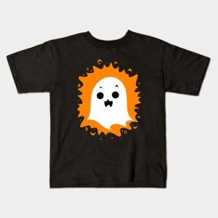 Cute Halloween Ghost Kids T-Shirt